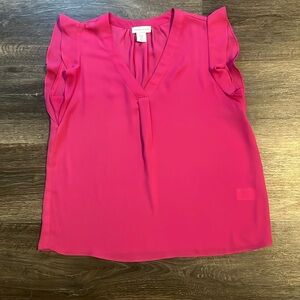 🌑2/$16🌑 Adrienne Vittadini flutter sleeve top